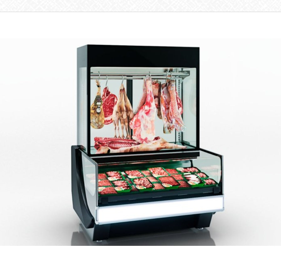 Missouri Fresh Meat Display Hanging Cooler - Remote - HL